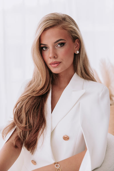 Cape blazer dress Nadine