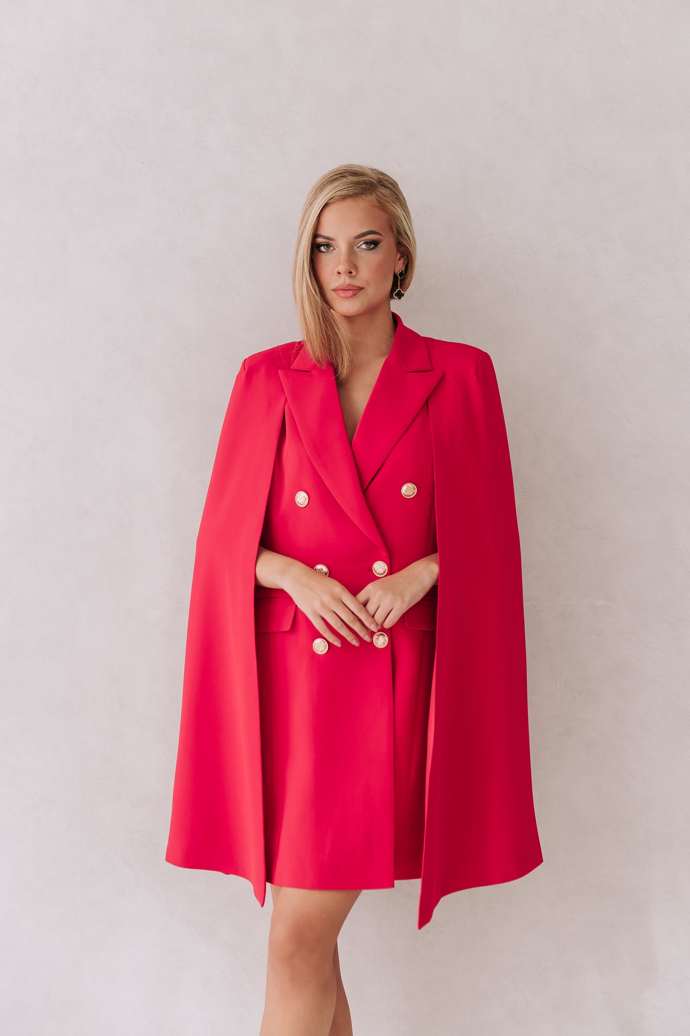 Cape blazer dress Nadine
