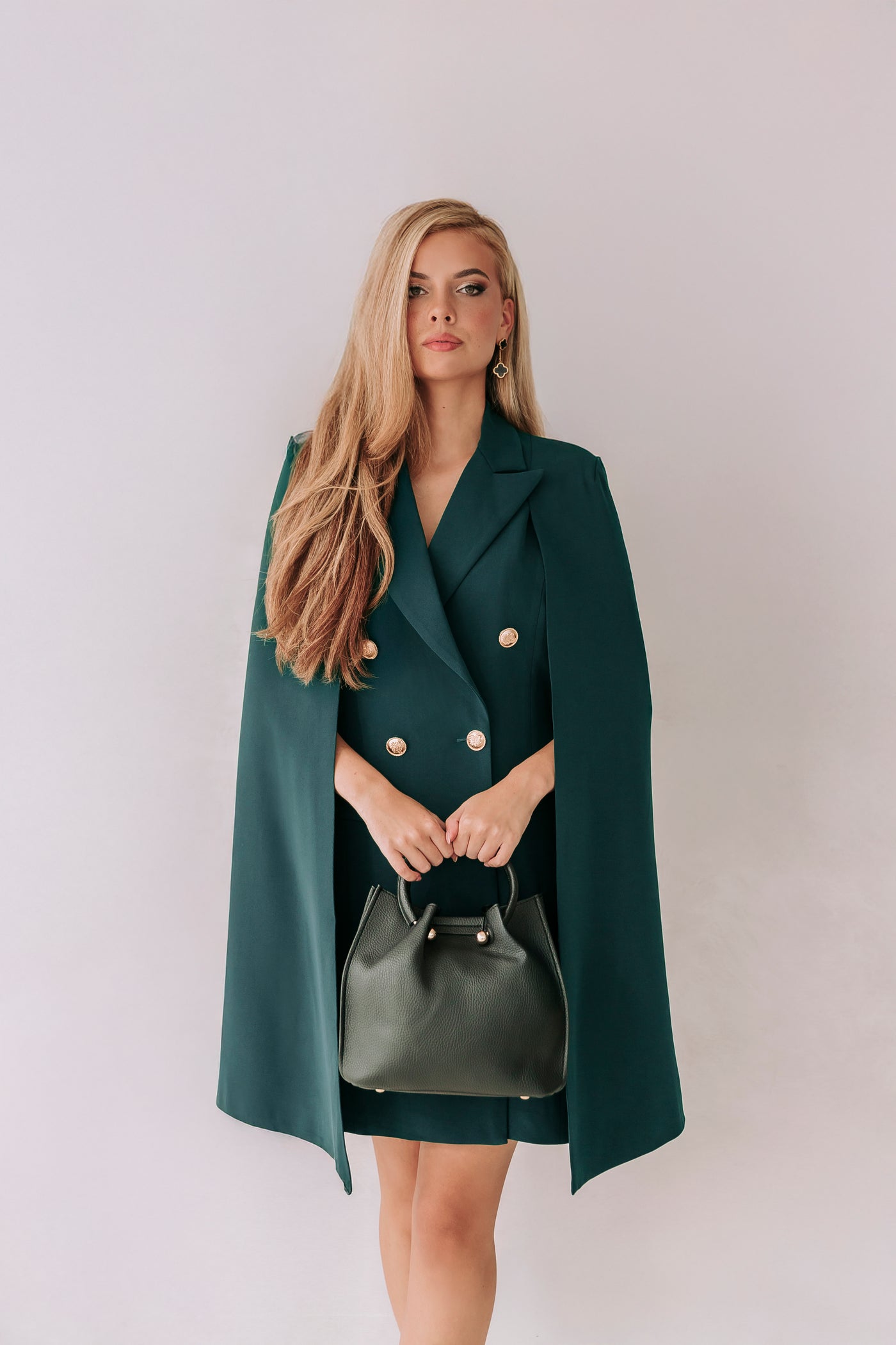 Cape blazer dress Nadine